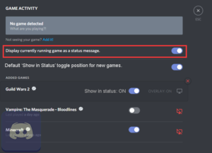 Discord не отображает игру в статусе xbox